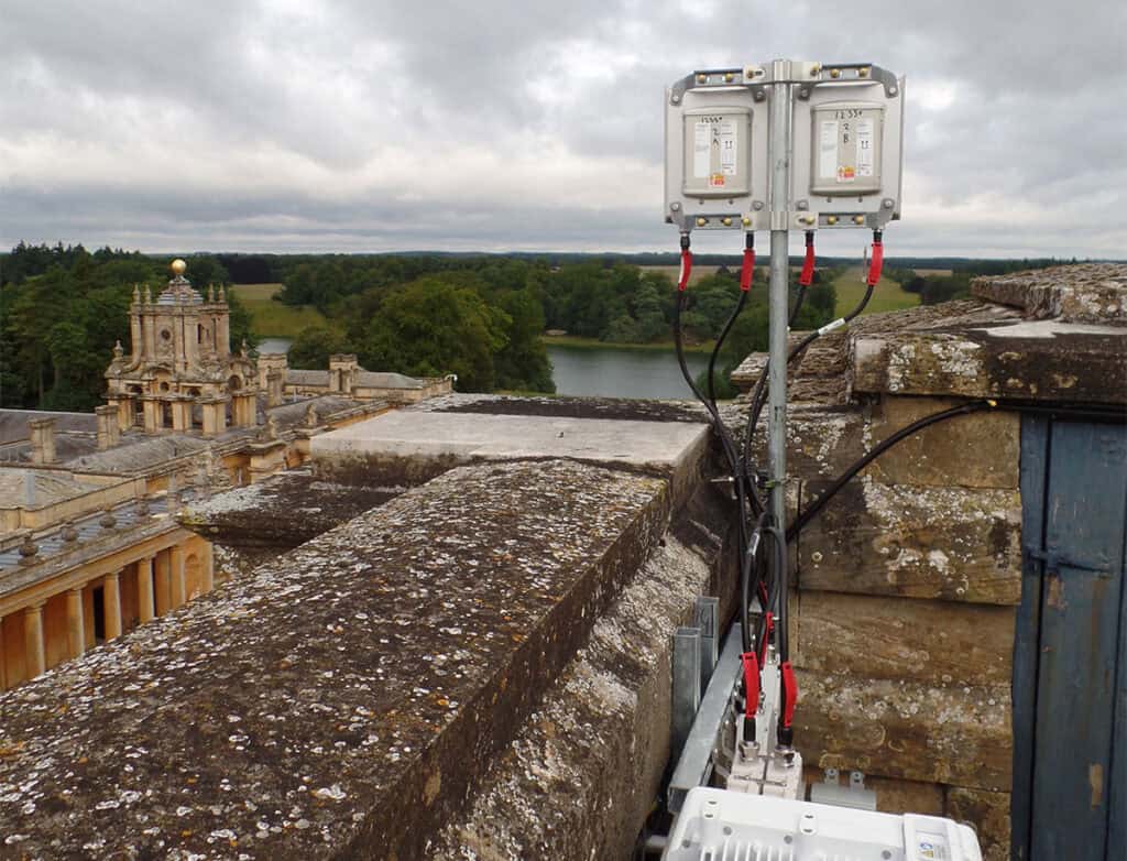 Blenheim Palace – Roof Renovation Telecoms Relocation